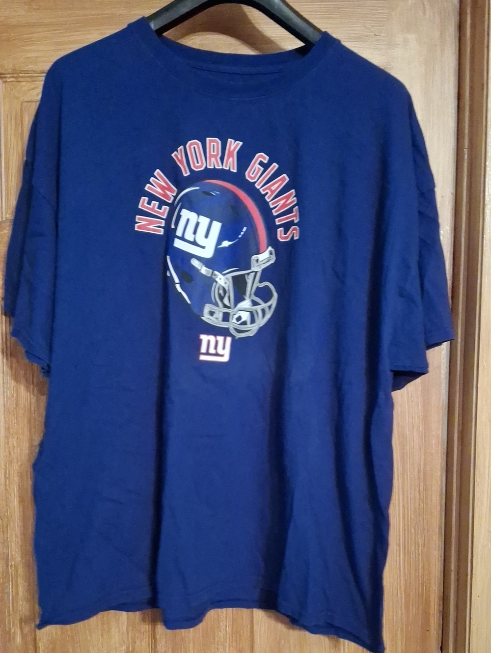 New York Giants Men's Navy Short Sleeve Tee